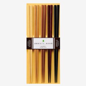 Kawai – Ätpinnar Kawai 5-pack Naturligt trä – Brun – Bestick – Från Homeroom