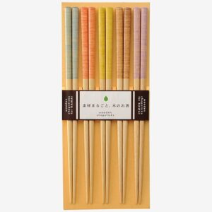 Kawai – Ätpinnar Kawai Brush 5-pack – Brun – Bestick – Från Homeroom