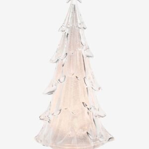 Konstsmide – Akryl julgran B/O 37cm – Transparent – Dekorativ julbelysning – Från Homeroom