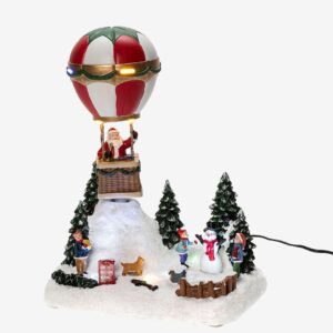 Konstsmide – Mekanisk juldekor LED 24cm – Flerfärgad – Dekorativ julbelysning – Från Homeroom