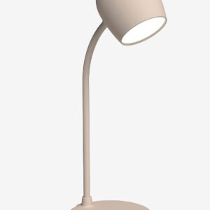 Kreafunk – LED-lampa/Högtalare/Qi Ellie – Beige – Bordslampor – Från Homeroom