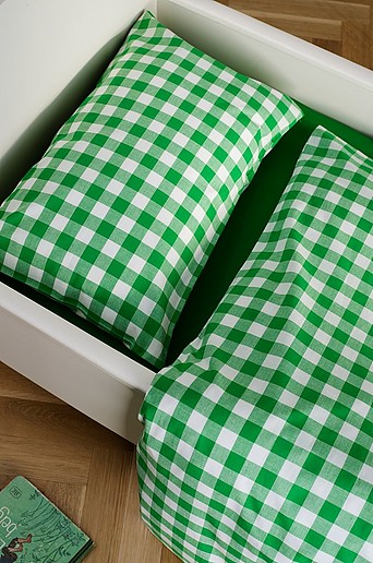 LAUREN 100×130 cm påslakanset spjälsäng