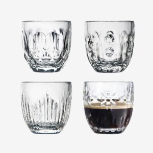 La Rochére – Espressoglas med olika motiv Troquet 4 glas La Rochere – Transparent – Koppar & muggar – Från Homeroom