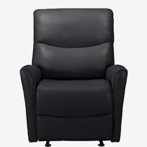 Loft24 – Chesley Fåtölj Manuel PU – Svart – Fåtöljer – Från Homeroom