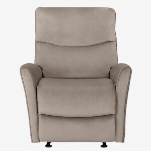 Loft24 – Chesley Recliner Manuel Velvet – Grå – Fåtöljer – Från Homeroom