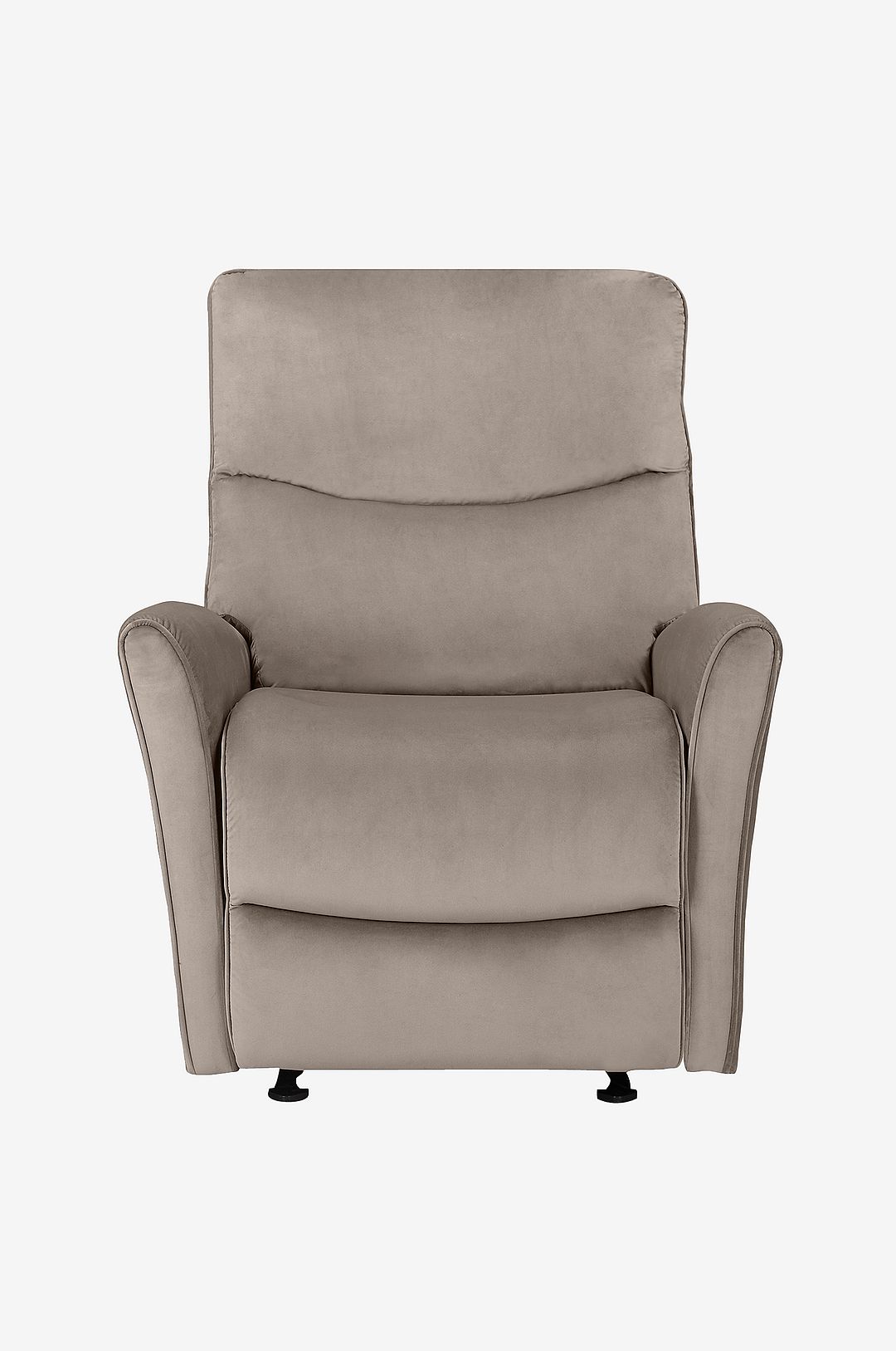 Loft24 – Chesley Recliner Manuel Velvet – Grå – Fåtöljer – Från Homeroom