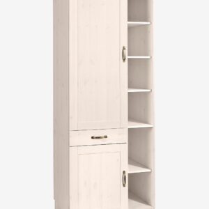 Loft24 – Förvaringsskåp Alby 60 Hög 2 Dörr – Vit – Skåp – Från Homeroom