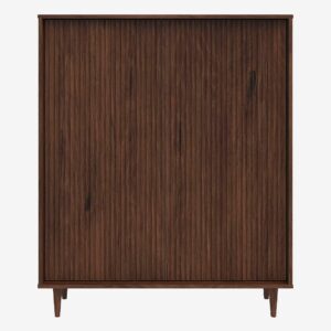 Loft24 – Jerzy Highboard med 2 dörrar i furu – Brun – Skåp – Från Homeroom