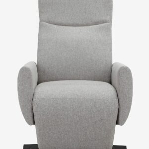 Loft24 – Kilvo Fåtölj med manuell och svängbar funktion Tyg – Grå – Fåtöljer – Från Homeroom