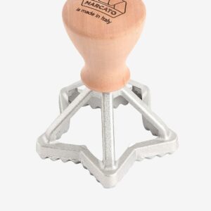 Marcato – Raviolistämpel stjärna 6,5 cm Marcato – Silver – Köksmaskiner – Från Homeroom