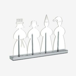 Markslöjd – LUCIA Ljusstake – Krom – Adventsljusstakar – Från Homeroom