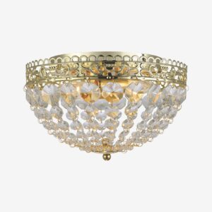 Markslöjd – SAXHOLM Plafond 2L Guld/MC IP21 – Guld – Plafonder – Från Homeroom