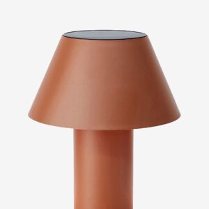 Markslöjd – Solcellsbaserad bordslampa Vivo – Brun – Solcellslampor – Från Homeroom