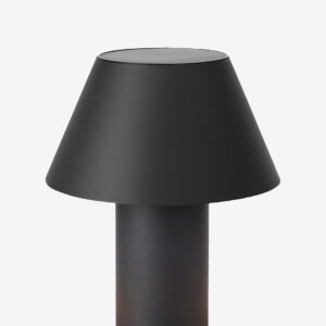 Markslöjd – Solcellsbaserad bordslampa Vivo – Svart – Solcellslampor – Från Homeroom