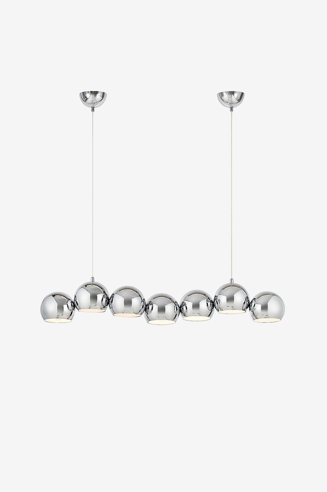 Markslöjd – Taklampa Cupolo 7L – Krom – Takpendlar – Från Homeroom