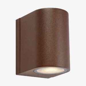 Markslöjd – Vägglampa Alor 1L – Brun – Fasadbelysning – Från Homeroom