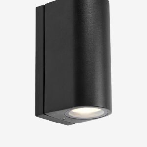 Markslöjd – Vägglampa Alor 2L – Svart – Fasadbelysning – Från Homeroom