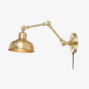 Markslöjd – Vägglampa Grimstad – Mässing – Vägglampor – Från Homeroom