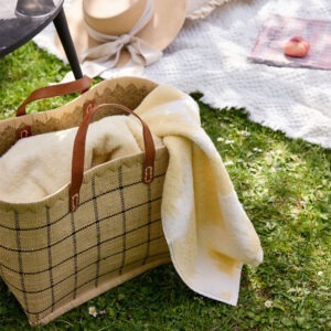 Mille Notti Brezza Handduk 30×50 Ljusgul