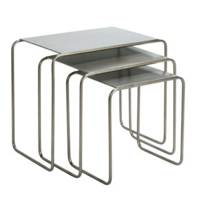 NESTED Satsbord Stålgrå