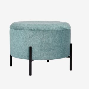 Nordic Furniture Group – Fotpall Syssna, med förvaring – Blå – Fotpallar & puffar – Från Homeroom