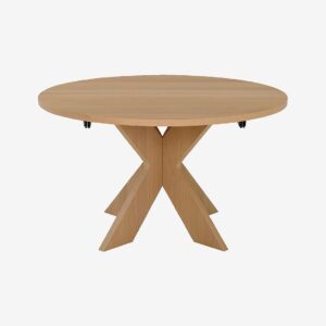 Nordic Furniture Group – Matbord Alver 130+50+50 Wl – Natur – Matbord – Från Homeroom