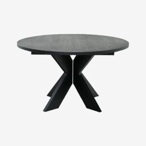 Nordic Furniture Group – Matbord Alver 130+50+50 ask – Svart – Matbord – Från Homeroom