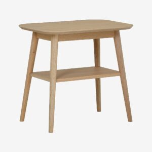 Nordic Furniture Group – Sidobord med hylla Kalmar – Vit – Avlastningsbord & sidobord – Från Homeroom