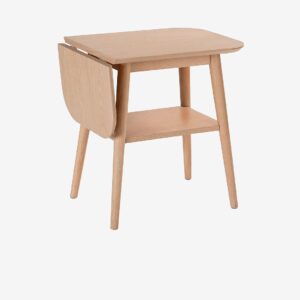 Nordic Furniture Group – Sidobord med hylla & klaff Kalmar – Natur – Avlastningsbord & sidobord – Från Homeroom