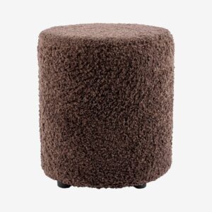 Nordic Furniture Group – Sittpuff Shaun dia 40 – Brun – Fotpallar & puffar – Från Homeroom