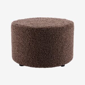 Nordic Furniture Group – Sittpuff Shaun dia 55 – Brun – Fotpallar & puffar – Från Homeroom
