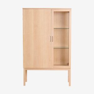 Nordic Furniture Group – Vitrinskåp Olivia – Natur – Skåp – Från Homeroom