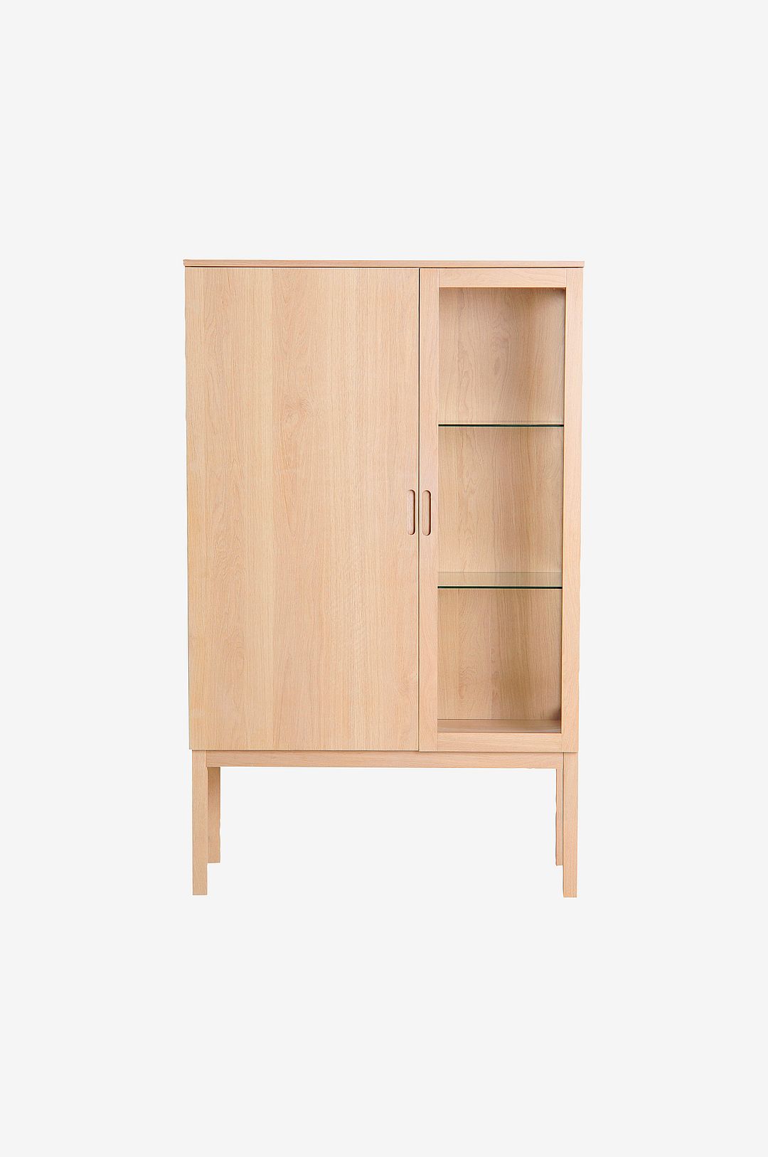 Nordic Furniture Group - Vitrinskåp Olivia - Natur - Skåp - Från Homeroom