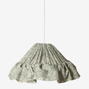 PR Home – Taklampa Stina Tryckt 40cm – Grön – Takpendlar – Från Homeroom