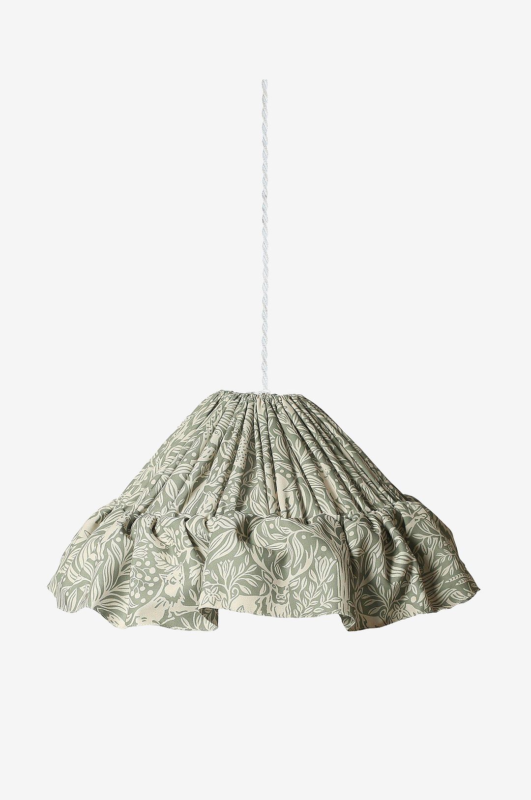 PR Home – Taklampa Stina Tryckt 40cm – Grön – Takpendlar – Från Homeroom