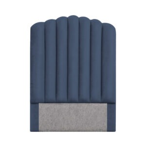 PRIMO 90 Sänggavel Sammet Blå