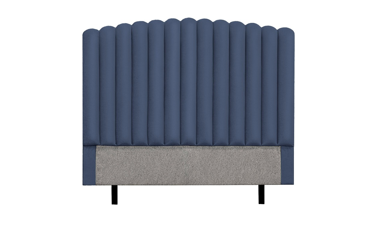 PRIMO HIGH 160 Sänggavel Sammet Blå