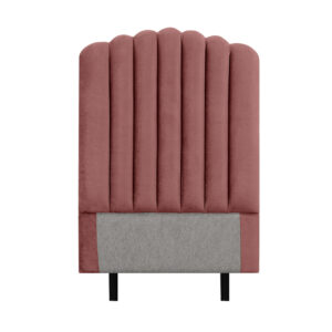 PRIMO HIGH 90 Sänggavel Sammet Rosa