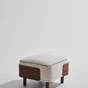 Pastill – Barry puff – Brun – Fotpallar & puffar – Från Homeroom