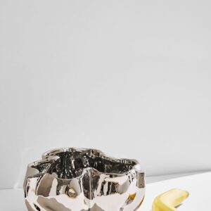 Pastill – Edna vas/kruka stor – Krom – Krukor & vaser – Från Homeroom