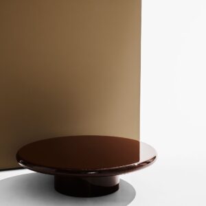 Pastill – Ted soffbord ø 95 cm – Brun – Soffbord – Från Homeroom