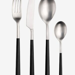 Pintinox – Bestickset 24 delar Hive – Svart – Bestick – Från Homeroom