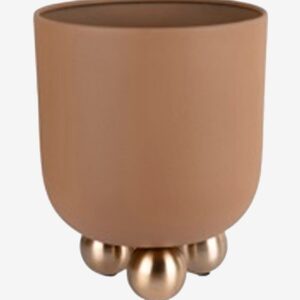 Present Time – Växtkruka Estilo Large – Brun – Krukor & vaser – Från Homeroom