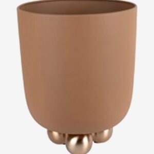 Present Time – Växtkruka Estilo Medium – Brun – Krukor & vaser – Från Homeroom