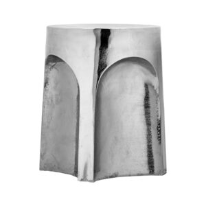 RIGA Sidobord Silver finish