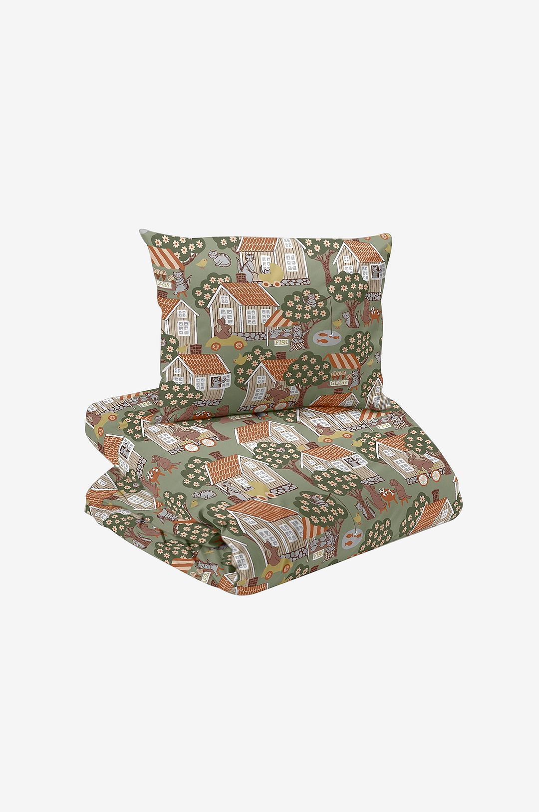 Redlunds – Åsgränd 2-d bädd – Grön – Påslakanset – Från Homeroom