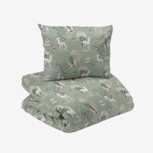 Redlunds – Bambi 2-d bädd – Grön – Påslakanset – Från Homeroom