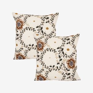 Redlunds – Bianca fodral 45×45 2-pack – Beige – Prydnadskuddar & kuddfodral – Från Homeroom