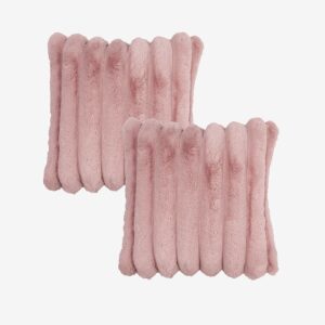 Redlunds – Brooklyn fodral 50×50 2-pack – Rosa – Prydnadskuddar & kuddfodral – Från Homeroom