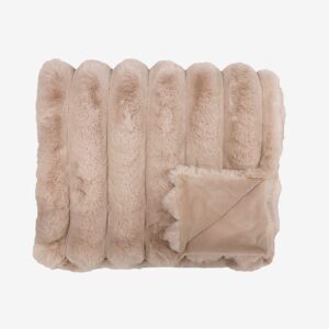 Redlunds – Brooklyn pläd 130×170 – Beige – Filtar & plädar – Från Homeroom